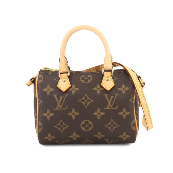 LOUIS VUITTON Handbags - Louis Vuitton Monogram Nano Speedy 2way Hand Shoulder Bag M61252